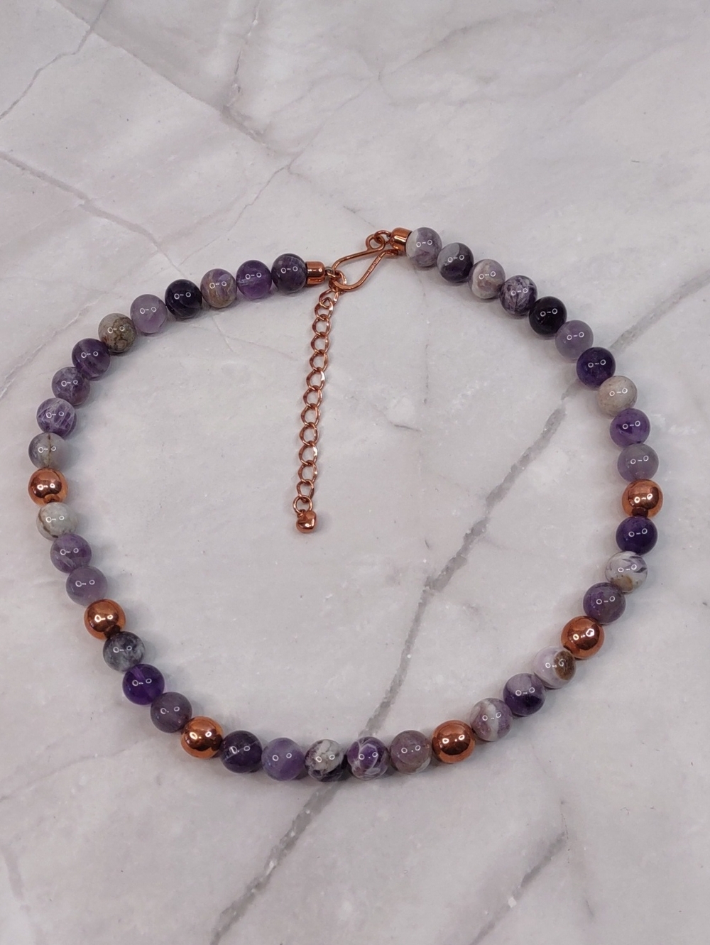 Jay King Amethyst/Copper Necklace